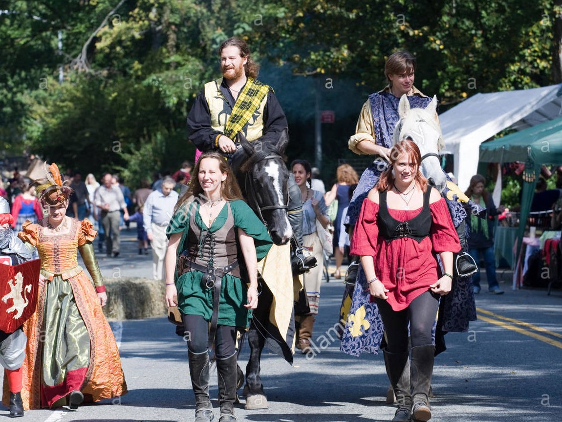 The Medieval Festival brings to life the customs and spirit of the Middle Ages. Manhattan's Fort Tryon Park is transformed into a medieval market town decorated with bright banners and processional flags. Performers, guests and festival goers dress in medieval costume.
              Event Date: Sunday, October 1, 2017 - 11:30am to 6:00pm.
              Cost: Free admission.
              Contact Phone or Email: WHIDC@aol.com.
              Recommended Age: All.
              Address:Fort Tryon Park.